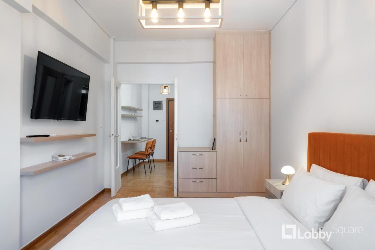 Herod Apartment By Lobbysquare Atény Exteriér fotografie